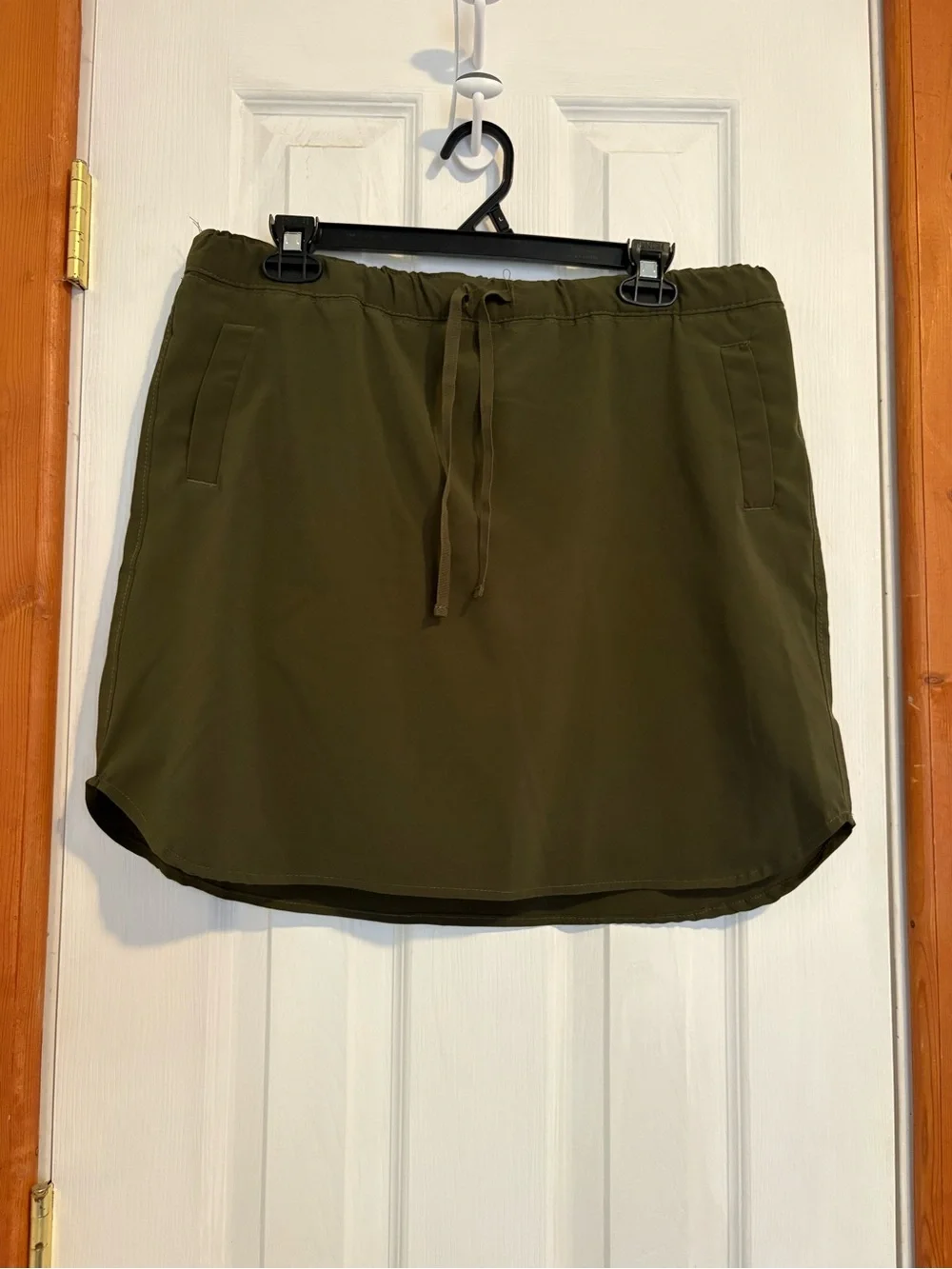 Dark Green Athletic Skirt | High-Waisted Sporty Mini Skirt